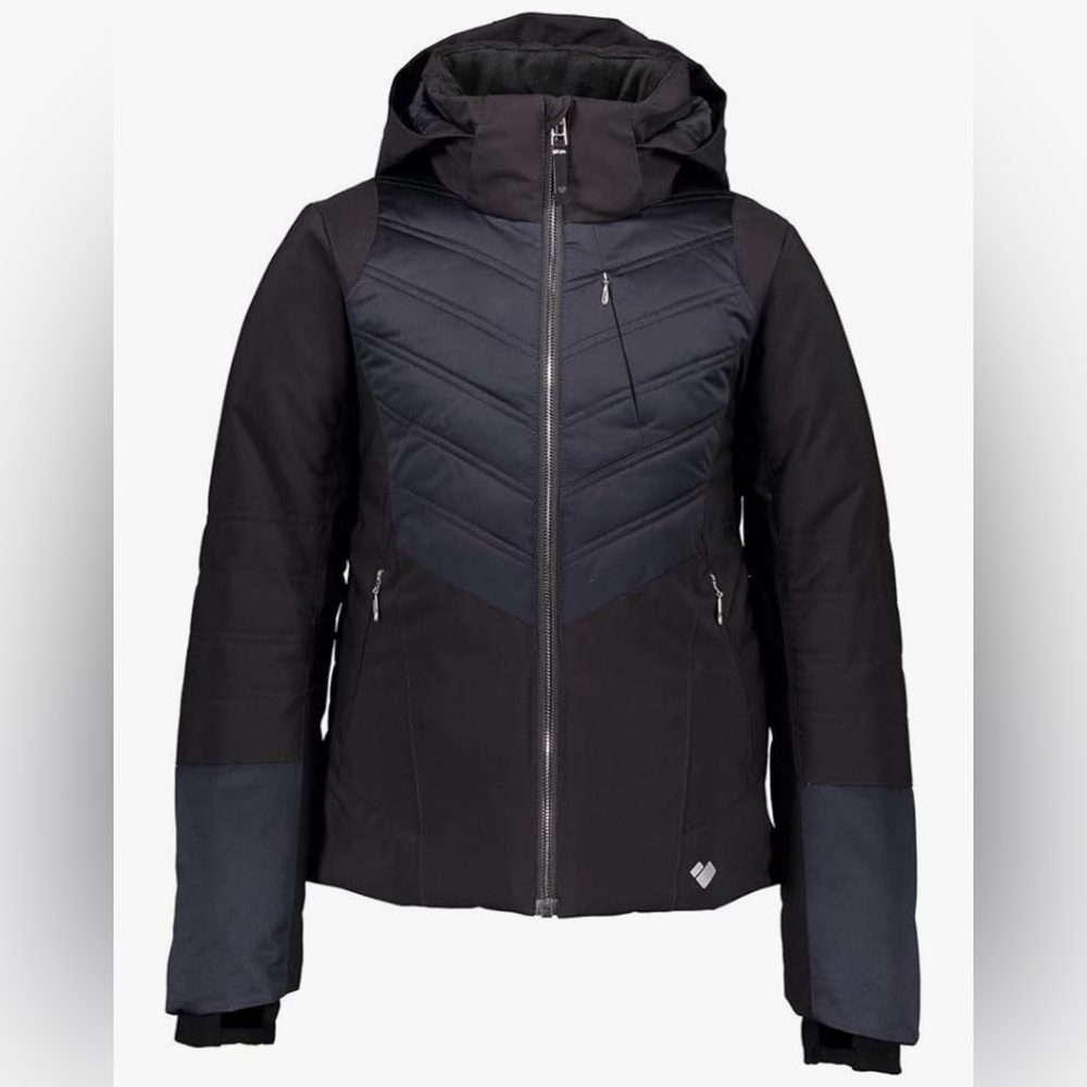 Obermeyer Girls’ Rayla Insulated Hooded Ski Jacket, Size S/8